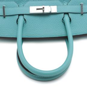Hermes Blue Atoll Togo Birkin Retourne 30 9