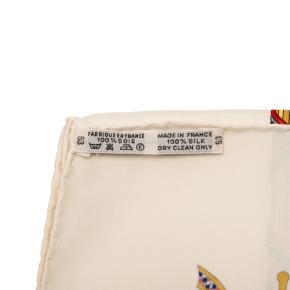 Hermes Republique Francaise Liberte Egalite Fraternite 1789 Silk Scarf 90 3