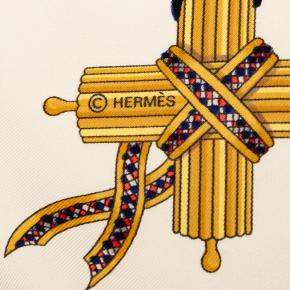 Hermes Republique Francaise Liberte Egalite Fraternite 1789 Silk Scarf 90 4