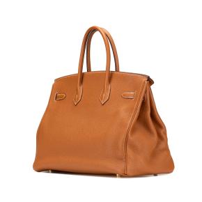 Hermes Gold Togo Birkin Retourne 35 3