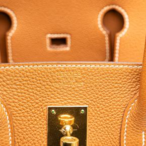 Hermes Gold Togo Birkin Retourne 35 6