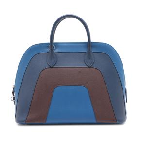 Hermes Blue Epsom Rainbow Bolide 1923 30 2