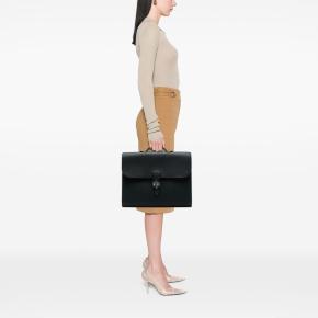 Hermes Black Togo Sac A Depeches Verso 38 7