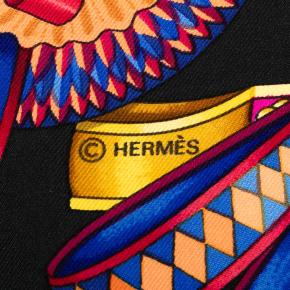 Hermes Les Rubans du Cheval Silk Scarf 90 4