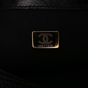 Chanel Black Mini Square Quilted Lambskin Bijoux Logo Chain Flap 6