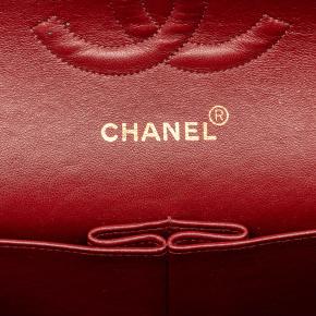 Chanel Black Medium Classic Jersey Bijoux Chain Double Flap 7