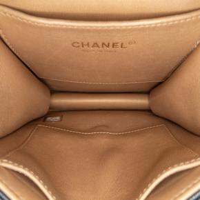 Chanel Small Black Lambskin Chic Pearls Flap 4