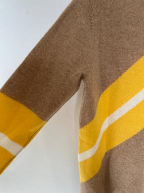 Madeline Thompson Chevron Cashmere Jumper 14