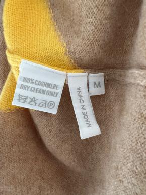 Madeline Thompson Chevron Cashmere Jumper 10