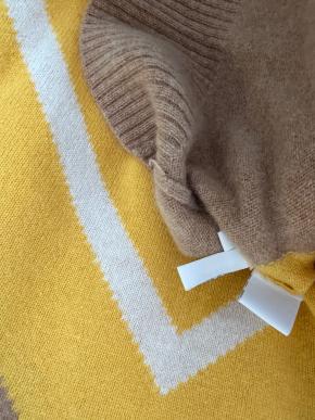 Madeline Thompson Chevron Cashmere Jumper 11