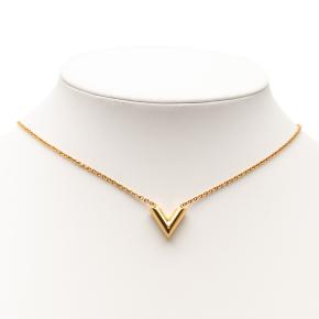 Valentino Gold Plated Essential V Necklace 5