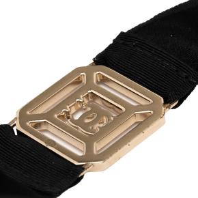 Chanel Embellished Snowflake Gold Plated Pendant Necklace 4