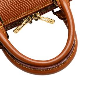Louis Vuitton Tan Brown Epi Alma PM 10