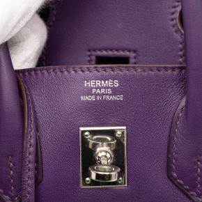 Hermes Iris Swift Birkin Retourne 25 5