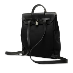 Hermes Black Toile Herbag GM Backpack 2