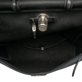 Hermes Black Toile Herbag GM Backpack 4