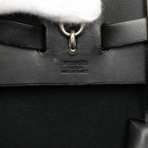 Hermes Black Toile Herbag GM Backpack 5