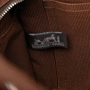 Hermes Brown Canvas Herline Backpack PM 5