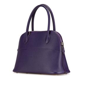 Hermes Purple Epsom Bolide 27 2