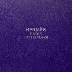 Hermes Purple Epsom Bolide 27 5