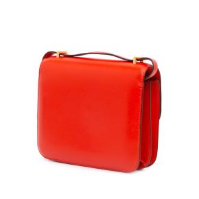 Hermes Red Mini Tadelakt Constance 18 2