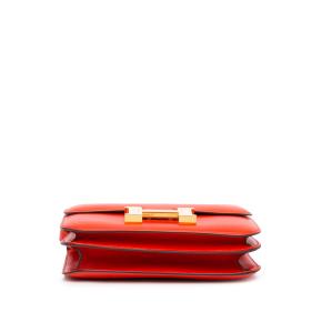 Hermes Red Mini Tadelakt Constance 18 3