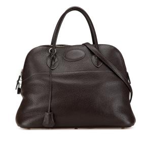 Hermes Brown Clemence Bolide 35 2