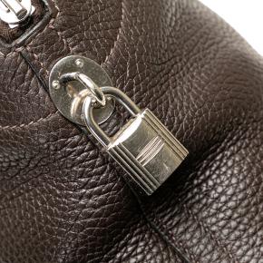 Hermes Brown Clemence Bolide 35 10