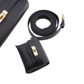 Hermes Black Swift Kelly Moove 12
