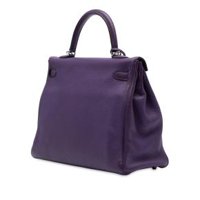 Hermes Ultraviolet Togo Kelly II Retourne 35 3