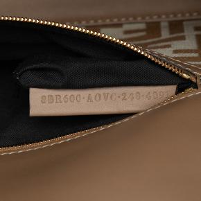 Fendi Striped Pequin Canvas Baguette 7