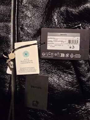 Prada Leather/Shearling Jacket 8