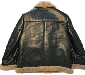 Prada Leather/Shearling Jacket 3