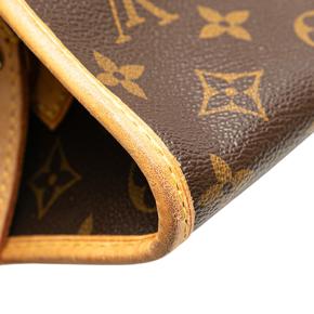 Louis Vuitton Coated Canvas Monogram Popincourt Long 9