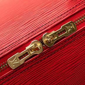 Lousi Vuitton Red Epi Leather Keepall 50 7