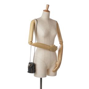 Chanel Mini Denim Mood Bucket with Chain 7