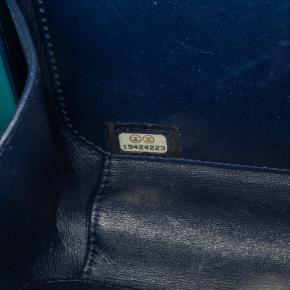 Chanel Blue Ombre Acrylic Clutch on Chain 5