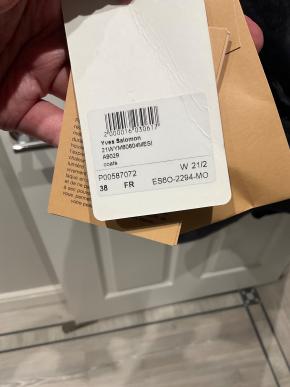 Yves Salomon Relaxed Style Grey Lamb Shearling Coat 7