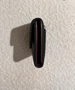 Chanel Black Grained Caviar Classic Small Wallet 6