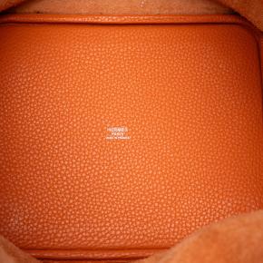 Hermes Orange Bicolor Clemence and Swift Picotin Lock 22 4