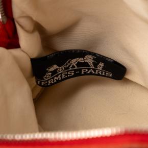 Hermes Orange Mini Toile Bolide Case 5