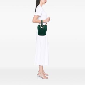 Bottega Veneta Green Small Pony Hair Drop Bucket Bag 7