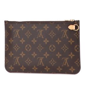 Louis Vuitton Coated Canvas Monogram Neverfull Pochette 2