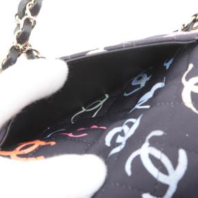 Chanel Multi Coloured CC Mini Rectangular Quilted Jersey Flap 6