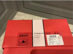 Roger Vivier Black Leather Walkie Viv Flats 6