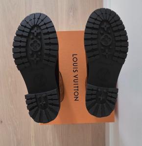 Louis Vuitton Black Drop Flat Boots 5