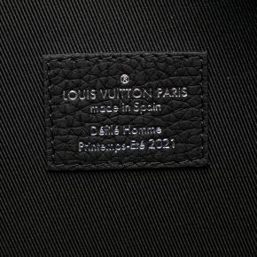 Louis Vuitton Virgil Abloh Monogram Taurillon Zoom With Friends A4 Pouch 7