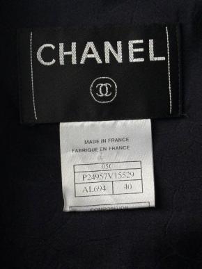 Chanel Devil Wears Prada Black Tweed Coat 4