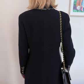 Chanel Devil Wears Prada Black Tweed Coat 14