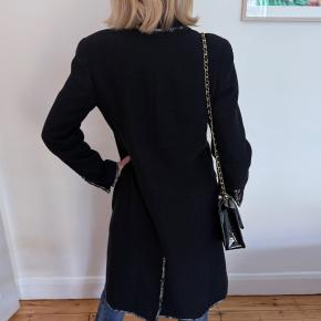 Chanel Devil Wears Prada Black Tweed Coat 11